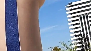 A Street Gym Gives Me Ideas for Fucking Positions. How Horny I Ended up!