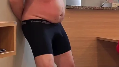 Bear Cop - Silent Gutpunching Arrest