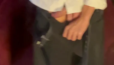 Pilot Showing off His Cock