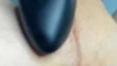Young Boy Fucks Himself with All His Might with Huge Dildo