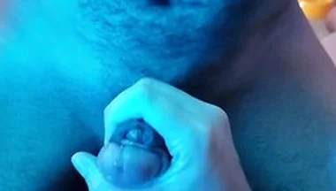 Two Uncut Dicks Frotting And Cumming Together