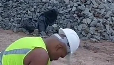 The Workers Were Alone on the Site and Look What They Did