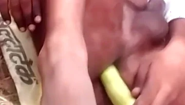 Hot Indian Sexy Amateur Teen Boy Hard Ass Fucking with Big Cucumber the Outdoor Forest Ass Licking Part 2 Cucumber Fucking