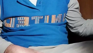 The Absorbed Pleasure of Jerking His Cock with Pure Pleasure!