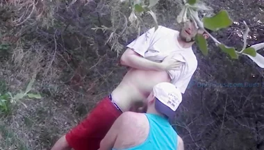 Straight Masculine Hairy Anon Cum Dump Slut Cub Bear Cruising in the Forest Sucked My Cum Out