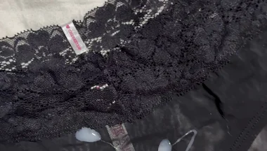 Cum on Wife’s Panties 6