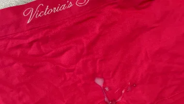 Cum on Wife’s Panties 4
