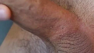 Edging Thick Uncut Cock Through Throbs to Ruined Drip and Fat Load