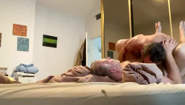Stepdad and Young Man