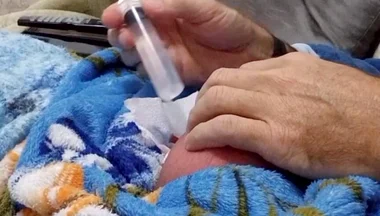 60cc Saline Injection in Each Egg