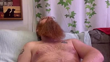 Naked Self Piss and Cum