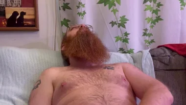 Naked Self Piss and Cum