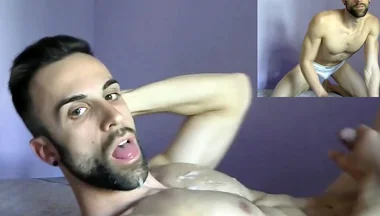 Jerking off and Cumming in My Own Mouth