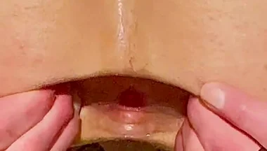 Gape Inhaling Ass Pumping Thrust