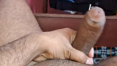 The Young Boy of the Village Is Sobbing and Talking, with His Hands, He Spilled Semen on His Stomach