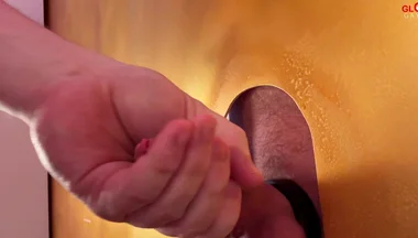 Gold Gloryhole - I Just Wanted to Suck Him Slow… Then the Real Shock Came