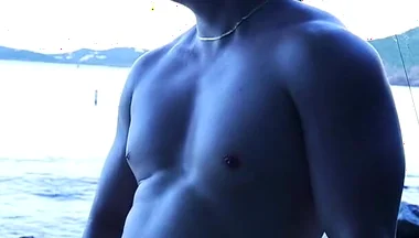 Morning Waves & Muscle Craves: Oceanfront Strip Tease