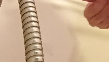 December Bathroom Cumshot