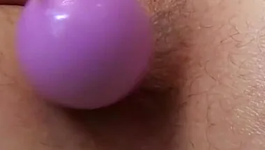 Smooth twink ass play and cum hard