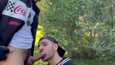 Xiscoxx Playing with Leo Bulgari in the Forest