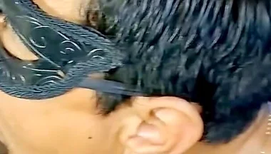 Black Man with a Huge Cock Relentlessly Fucks My Throat.
