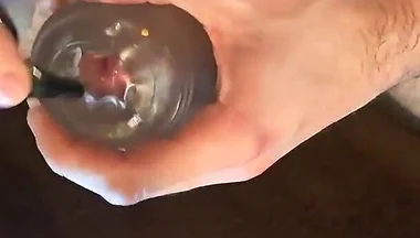 Jerked off and Cumshot