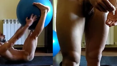 I Was Training and I Got Horny so I Ended up Jerking off