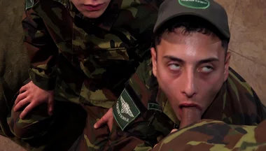 Uncut Cock Initiation For Young Soldier With Joris Leonard