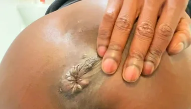 Slap and Spread Black Prison Boy Asshole - Starring Dj Buttpussy