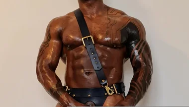 Oil and Leather. From