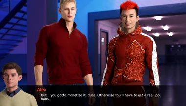 Alex: the Trending Twink - a Productive Convo with Orange Haired Gamer Guy