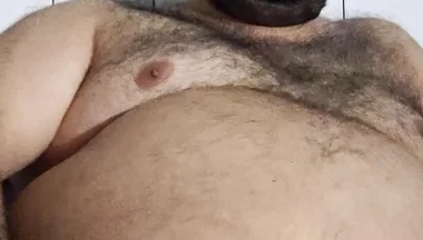 Fat Pig Trapped Between Fat and Semen