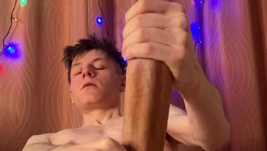 Naughty Boy Pumps Cock Imagining Friend Fun