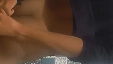 A Cute Indian Boy Is Having Fun Fingering His Ass in the Bathroom for the First Time