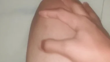 First Time Cumshot. Alone Teen Cumshot