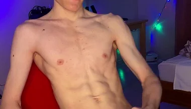 Edgy Foreskin Play Builds to Sensitive Cum Blast