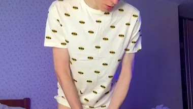 Painting My Hand White with Sticky Warm Cum