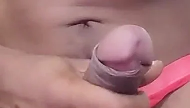 Sweet Serious Handjob Jacking an Fuck Sex Doll