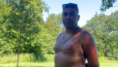Nudist Jerking Single