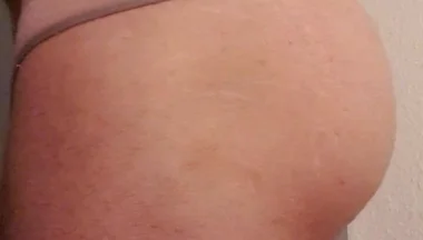 Ass in Girls Underwear