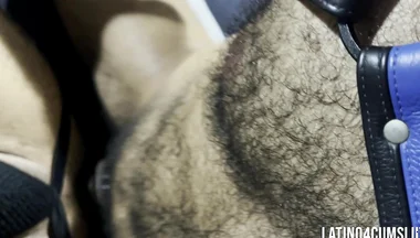 Spanish Submissive Worshiping Cock. Throatfucked & Creampied