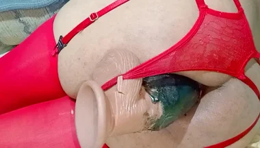 It Leaves Me All Sore When I Swallow This Whole Huge, Fat Toy!