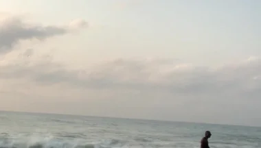 Still on Beach Having Good Time Alone