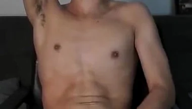 Sexy Slim Body Masturbates Until Ejaculate