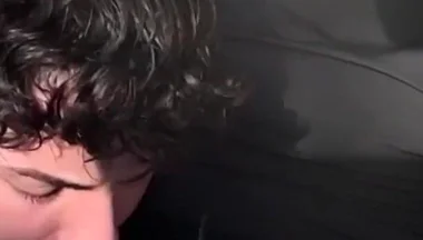 Sucking Big Uncut Cock Blowjob Big Load!