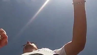I Find Out That Truckers Are Looking at My Dick and I End up Jerking off in the Middle of the Road