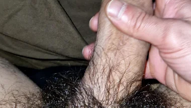Hairy Penis Masturbation