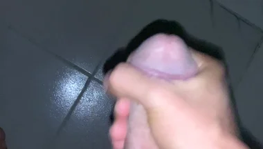 Office Toilet Before Bathing Jerking