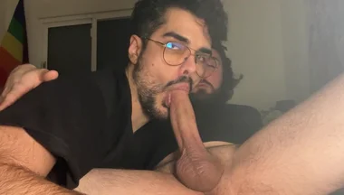 Sucking a Bigdick and Swallow Cum