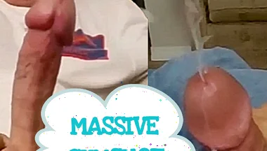 Massive Cumshot From Big Cock Sixxbig